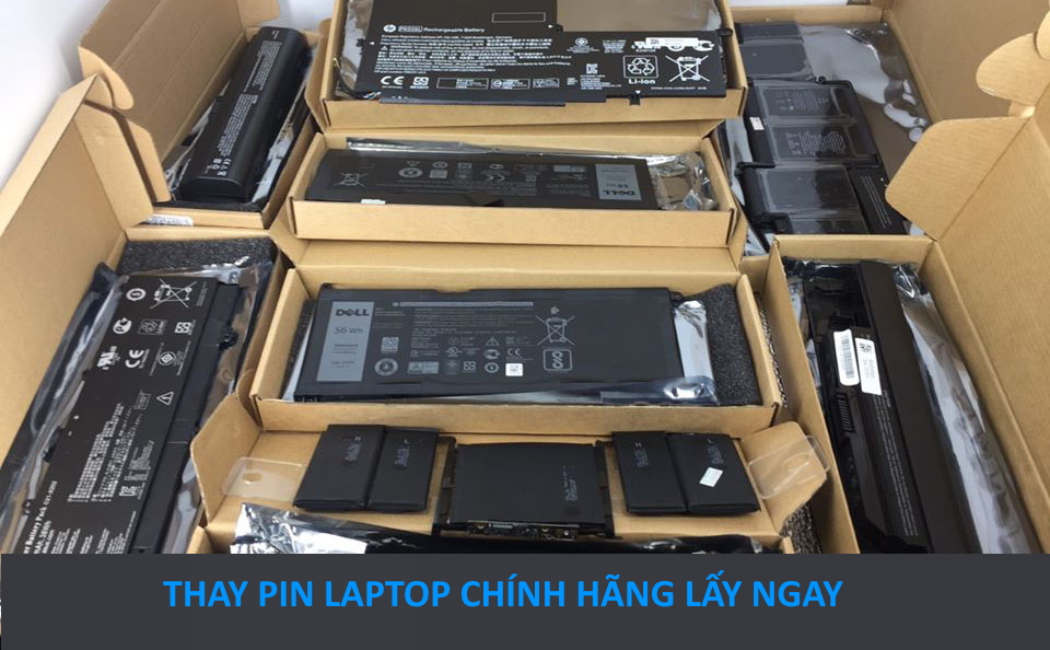 Dịch vụ Thay pin laptop TPHCM